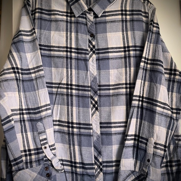 John Lennon flannel shirt upcycle-recycle - Picture 2 of 3